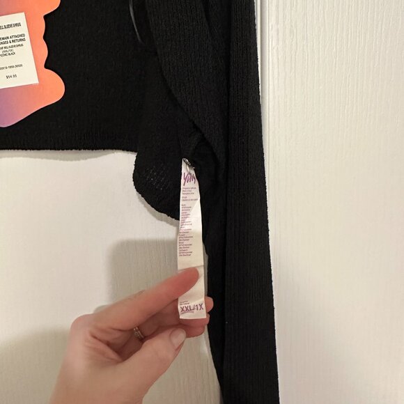 Yitty Breezy Knit Bell Sleeve Shrug Size XXL/1X - Picture 9 of 11